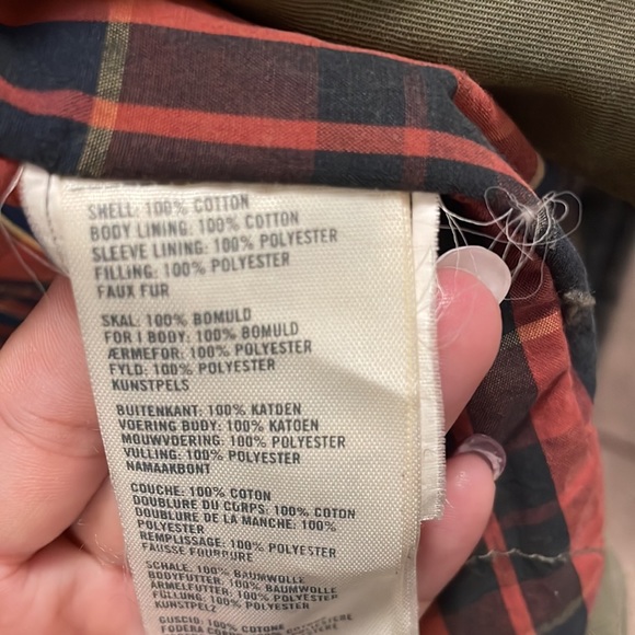 Winter jacket in Olive - Picture 9 of 9